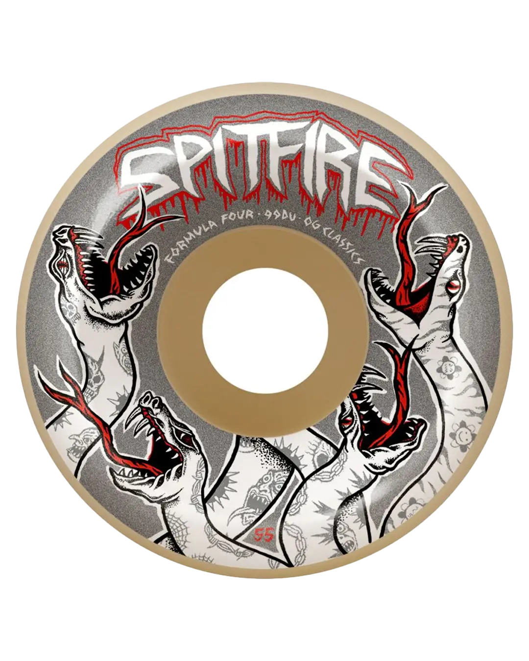 Spitfire - Venom F4 Radials 55mm 99Duro - Skateboard Wheels