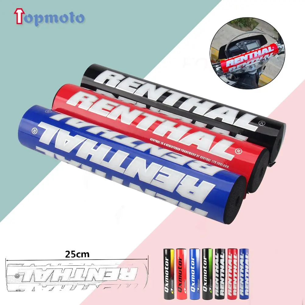 25cm length Handlebar Pads For Renthal  7/8" Handlebar Crossbar For Honda For KTM For Yamaha For Kawasaki ATV Dirt Motorcycle
