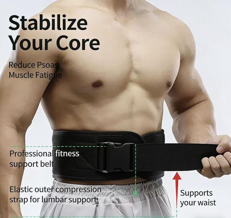 Support waist trainer beltsweat elastic waistband commercial gym PremiumTrimmer Belt for Fitness Gym Essential Muscle TrainingEquipment Adjustable Weight Lifting Belt with Double D-ring Buckle for Squats Dumbbell & Barbell F Control Waist Trainer Tummy
