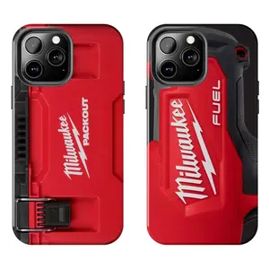 Mechanic Tool Box Style Protective,Heavy Duty Power Tool Inspired Red, Case Compatible with iPhone 7, 8, X, 11, 12, 13, 14, 15, 16 17 & Samsung Galaxy S21, S22, S23 & S24 S25 series