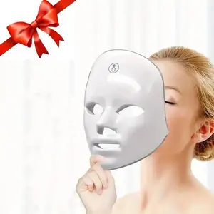 Portable Facial Beauty Instrument, Built-In Battery Face Care Mask, Ideal Gift for Women, Perfect for Girlfriend & Wife