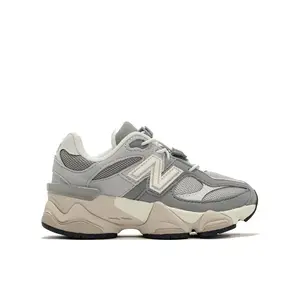New Balance Kid's 9060 Slate Grey Raincloud Lace Toggle, from StockX