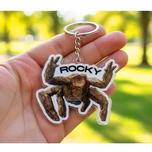 Rocky the Alien keychain, Project Hail Mary keychain Decor, Pen Holder, Sci Fi Alien Companion, Rocky the Eridian, Desk Buddy, Cute Figure.