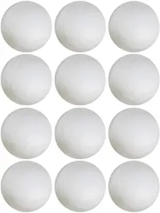 White Ping Pong Balls - Pack of 12 - Mini 1.5" Ping Pong Balls for Goldfish Game, Table Games, Fun Carnival Games Supplies for Kids, Parties