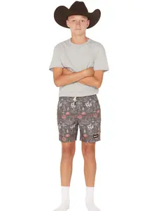 Hooey Boys' Printed Board Shorts - Hb2034pr-Y
