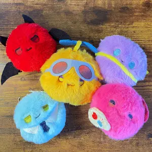 Love and Deepspace Mascot Mini Plush Keychain - Zayne, Rafayel, Xavier, Caleb & Sylus - Soft Cotton & Durable Polyester - Lightweight Design - Unisex Gifting Accessory
