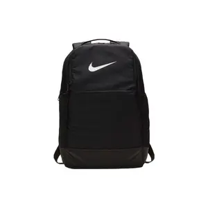 Nike Basic Sporty Polyester Backpack for Men and Women, Casual Style in Black
