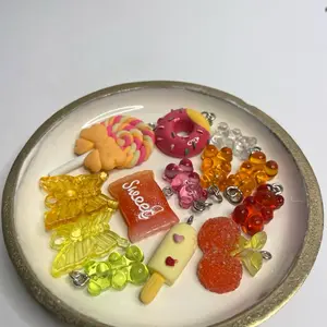 Bubble Pop Electric Bead Palette - DIY Bead Kit with Candy Core Citrus Vibes & Sweet Charms for Jewelry Making