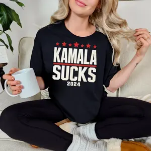 Kamala Sucks Shirt, Anti-Kamala TShirt, Pro Trump Shirt, Donald Trump 2024 Shirt, Make America Great Again Tshirt, MAGA T-Shirt,Trump Supporter Tshirt T8