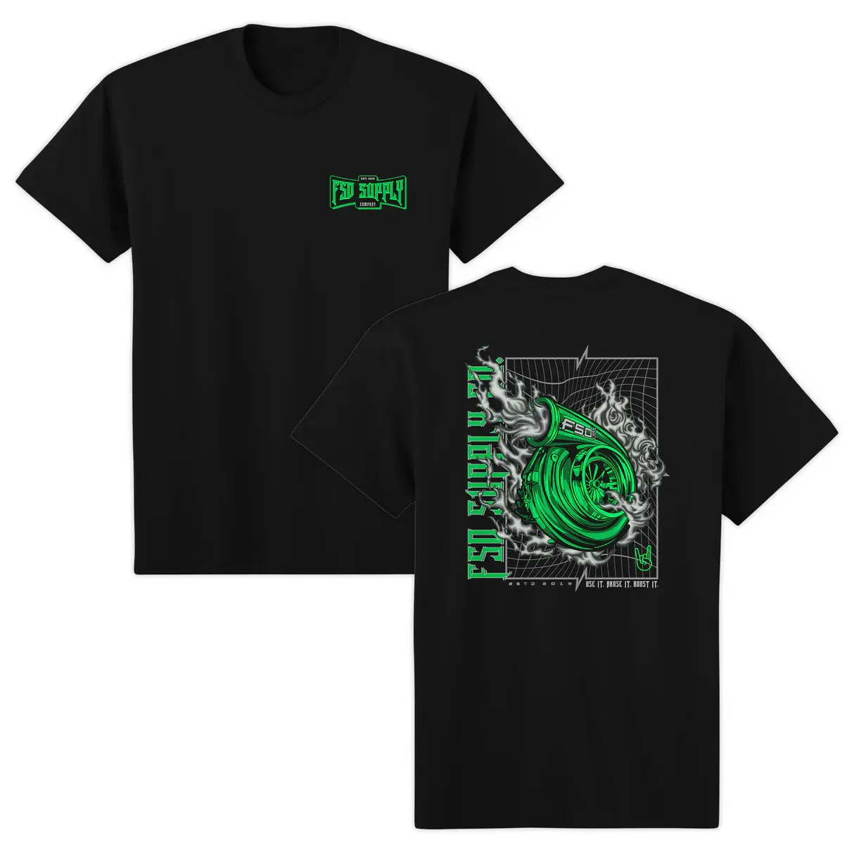 FSD Racing Spoolin’ Turbo Shirt – Turbocharger Graphic Tee for Diesel Truck & Performance Car Enthusiasts Men's Tops