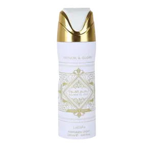Lattafa | Honor & Glory | Perfume Body Spray | Unisex Fragrance | 200 ML | Pineapple - Cinnamon & Vanilla Notes