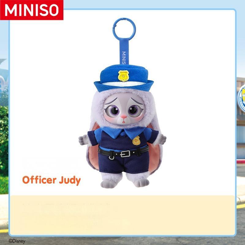 Disney Zootopia Series Vinyl Plush Toy Box - Cute Bag Charms, Judy Nick Plush Doll, Gifts for Boys or Girls, Couple Accessories