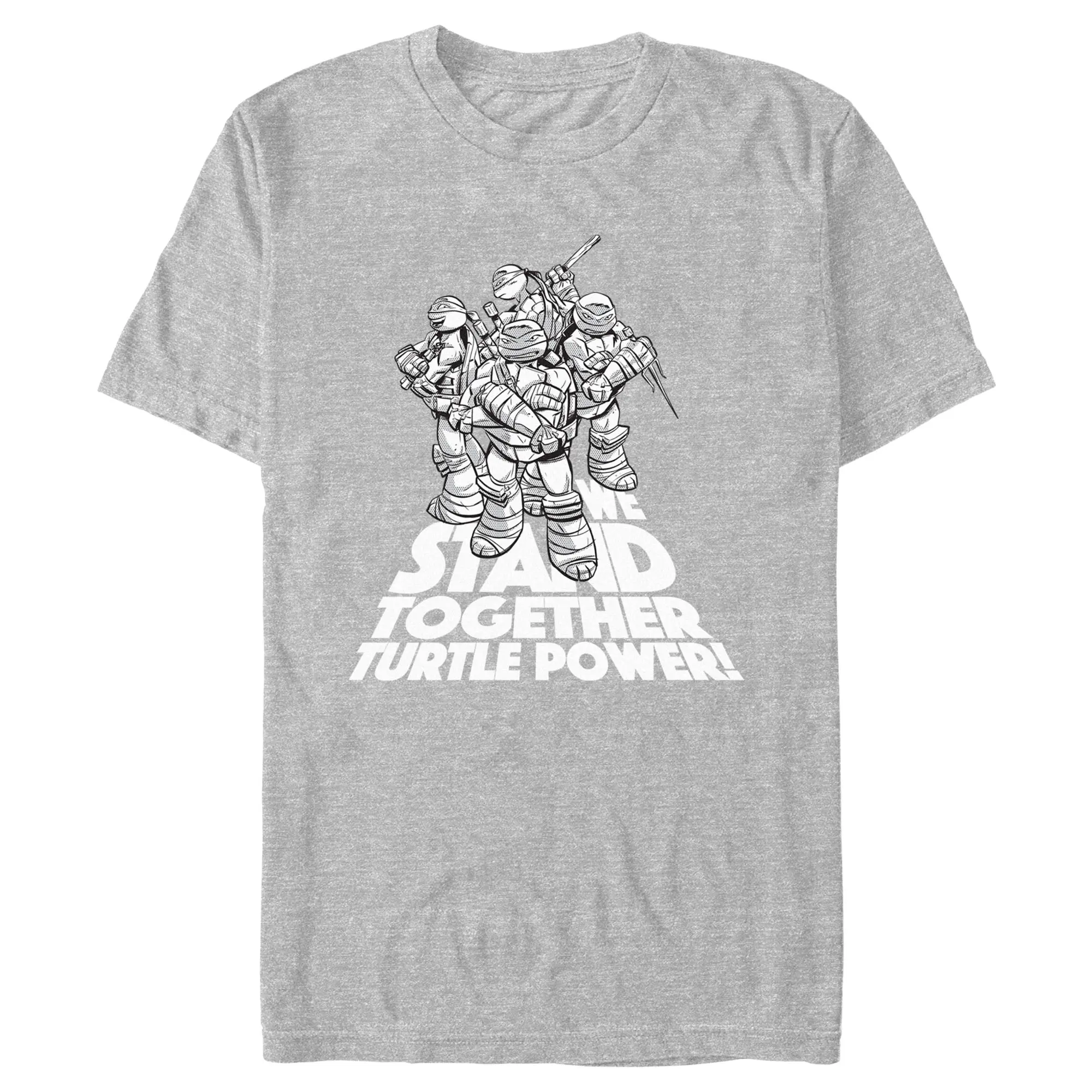 Men's Teenage Mutant Ninja Turtles We Stand Together Comic T-Shirt