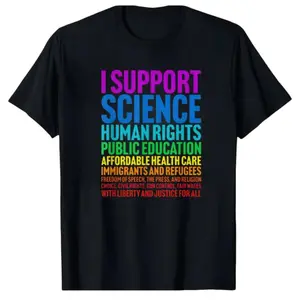 Bold Progressive Liberal Democratic Causes Protest Tee for Advocates of Change