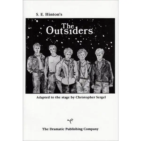 USED Book - The Outsiders (A Full Lenth Play in Two Acts) by S. E. Hinton (Paperback) - english