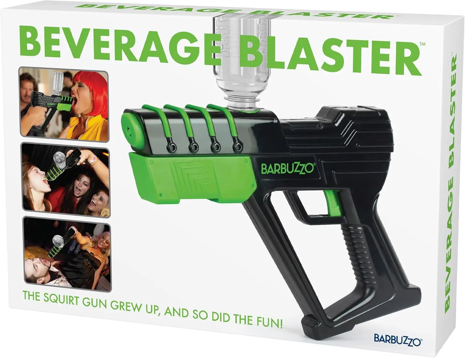 6oz Shot Glass Adult Beverage Blaster,  -Safe Party Sprayer, Leak-Resistant & Mess-Free, Group   for White Elephant, Backyard or Pool Fun for Splashy Party Fun