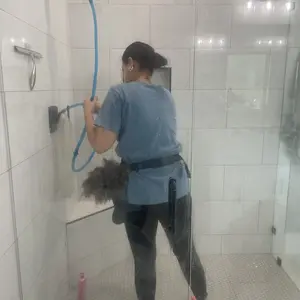 Rinseroo: Jumbo Shower Cleaning Thing: Slip-On, 6-Foot Handheld Shower Attachment (Fits 4-7” Showerheads) – Multi-Use, Detachable Hose Sprayer (Not for Tub)