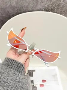 Punk Style Firebird Design Glasses, Fashion Eyewear, Trendy Casual Glasses for Women and Men, Fashion Accessories for Everyday Use and Outdoor Activities