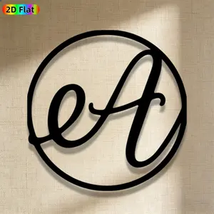 1pc Minimalist Initial 'E' Metal Wall Art, Minimalist Initial 'E' Statue Mural, Iron Craft, Perfect for Living Room, Office Wall, Home Decor, Artistic Metalwork, Intricate Craftsmanship, Christmas Decor, Ideal Gift for Trend Seekers