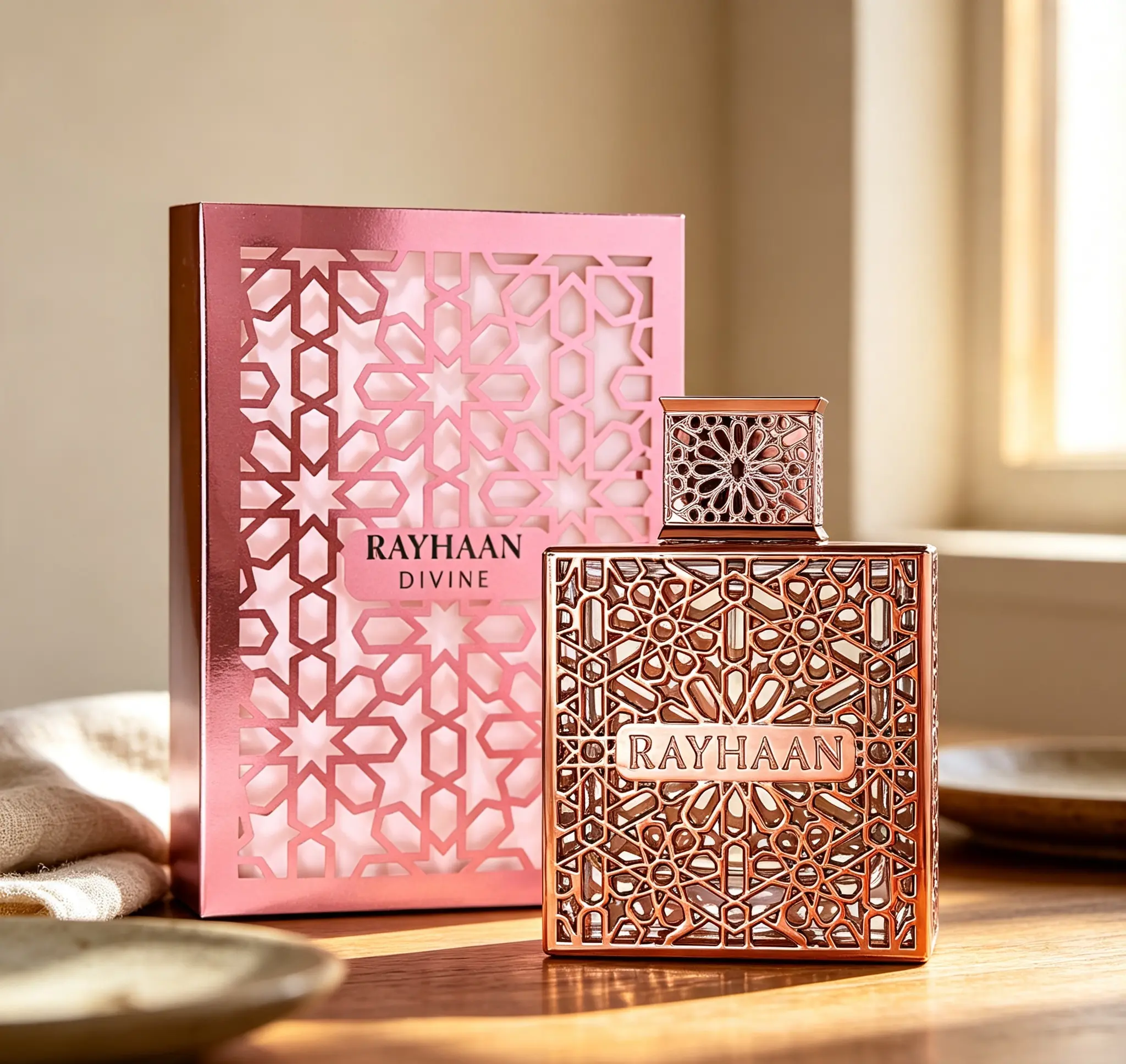 Rayhaan Divine Women’s EDP Spray 3.4 Ounce 100ml｜Sweet Fruity Gourmand Floral Perfume｜Long‑Lasting Scent For Daily Wear & Special Occasions｜Ideal Valentine’s & Christmas Gift For Her