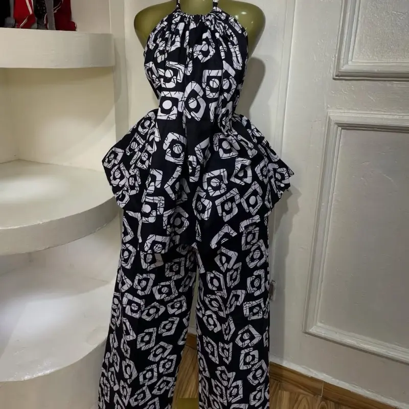 African two piece pants suits