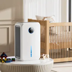 Dehumidifier for Home with LED display screen, Quiet with Auto Shut Off, 2.6L Water Tank Capacity, Dehumidifiers for Bedroom, Bathroom, Closet, Basement, Large Room