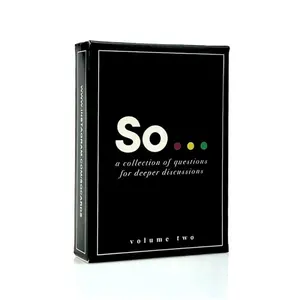 54 CardsSo Cards Deep Conversation Starters Question Card Game Board Games Card Games Game Party Cards for All Occasions