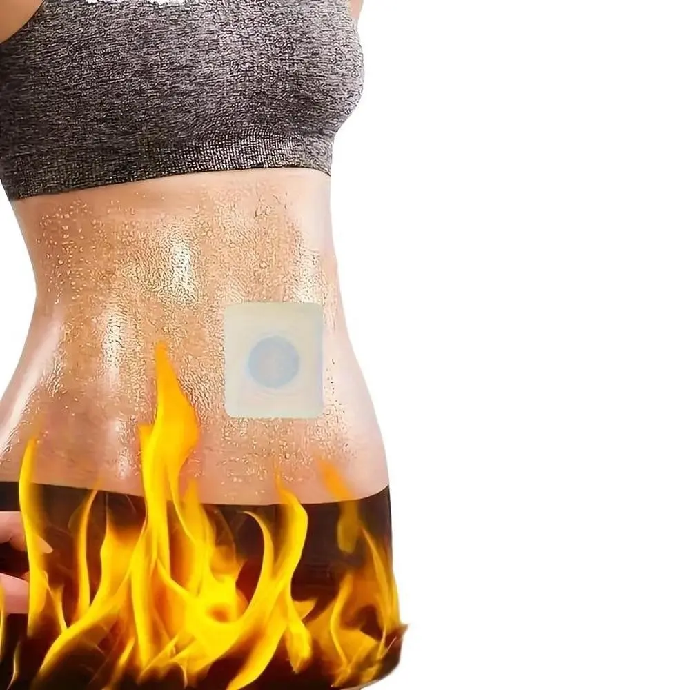 30-Pack Abdominal Patches, Strong Plant Fiber Formula, Ideal for Fitness Performance and Waist Shaping, Portable Use