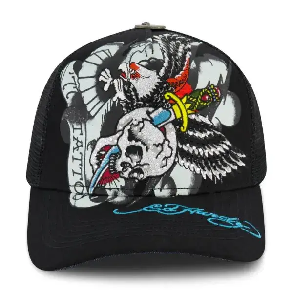 CHANMINA × EdHardy COLLABORATION CAP ed hardy cap - TikTok Shop