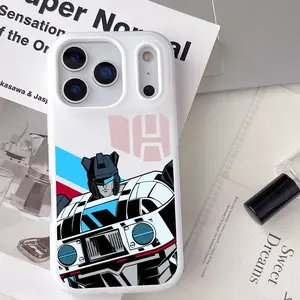 Transformers Robot Phone Case For IPhone 17 16 15 14 13 12 11 Pro Max Plus Mini Case Luxurious Jelly-like Material Fashionable Durable Crystal Clear Uniquely Stylish Shock-Absorbent & Scratch-Resistant for a Perfect Fit