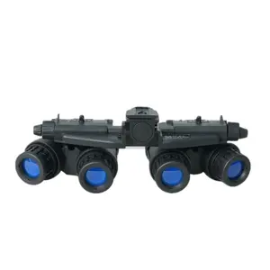 Military enthusiast tactical night vision device model, four tubes with four lenses, helmet accessory, cosplay prop