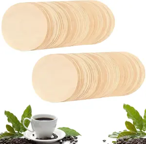 800 Count Espresso Coffee Filters, 53 mm Unbleached Round Coffee Paper Filter for Espresso Machine, Disposable Coffee Filter Compatible with Espresso Coffee Maker