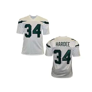 Justin Hardee Signed Custom White Football Jersey TriStar