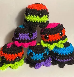 Party Boi Octopus Crochet Plush