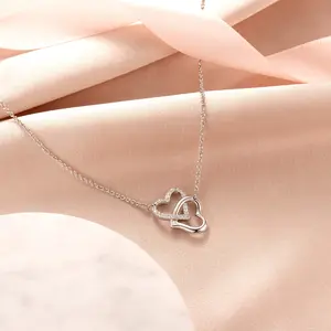 Gifts for Nana - Infinity Heart Pendant Necklace for Nana Grandma Grandmother, Birthday Christmas Jewelry Gifts for Women