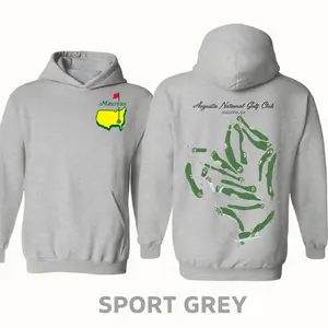 Signature Course Layout Golf Hoodie, Iconic Fairway Map Graphic Pullover, Heritage Clubhouse Style For Men Women, Thoughtful Gift For Golf Lovers, Unisex Long Sleeve Casual Hoodie