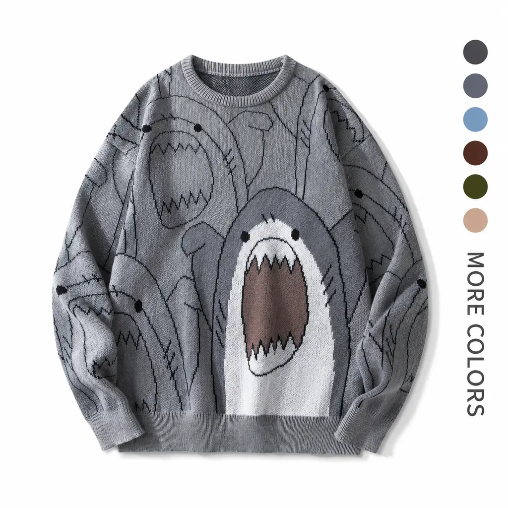#SohoChic 2026 New Long-Sleeve Men's Casual Knitwear Pullover - Skin-Friendly, Comfortable, Versatile, Exquisite Design - Fitted Polyester Unisex Top for Commuting, Autumn, Winter | Allseason Basic Menswear