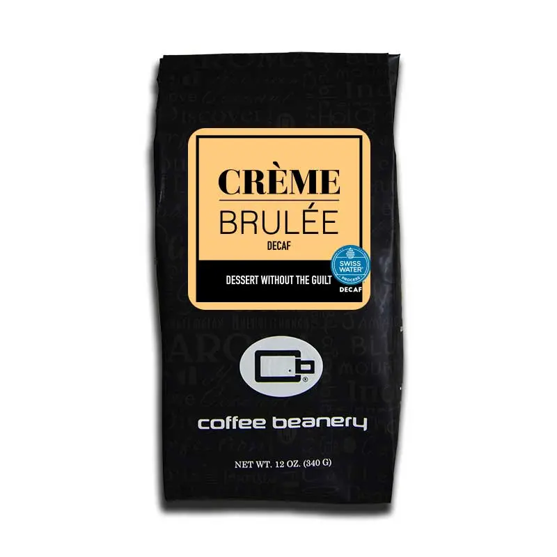Creme Brulee Flavored Swiss Water Process Decaf Coffee
