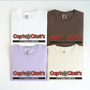 [Made in USA] Cap'n Clark's Ottoman Empire T-Shirt, Vintage Furniture Store Graphic Tee, Vintage 90s Ad Aesthetic, Retro Santa Clara Valley CA Shirt