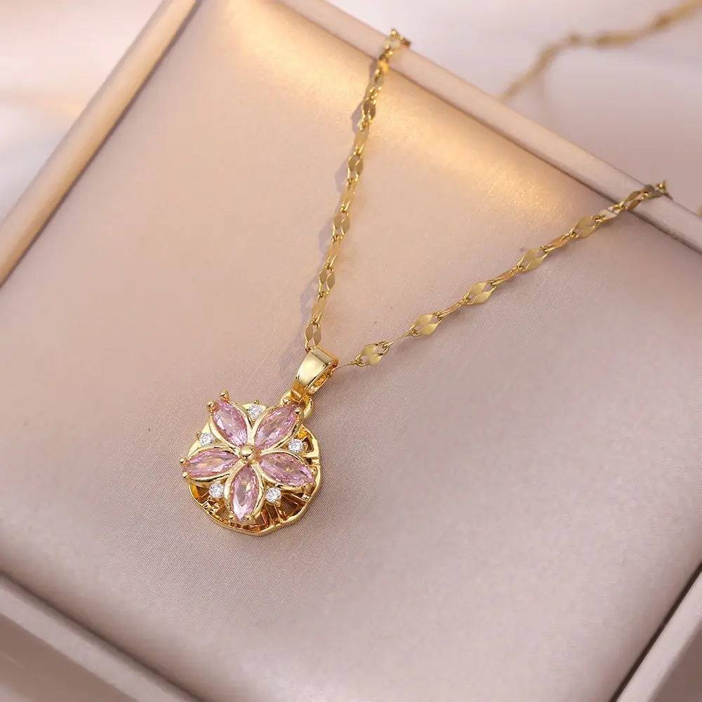 X2458 Pink Necklace