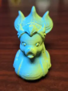 3d printed mermaid duck