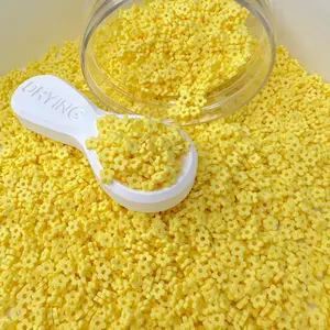 5MM Yellow Daisy Flower Outline Polymer Clay Sprinkle (NOT EDIBLE)