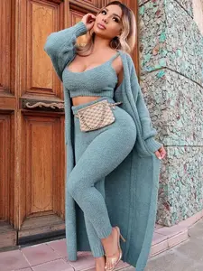 The "Living In It" 3 Piece Legging Set - Max Comfort, Max Value! Soft Stretch Fabric & Perfect For Everything.