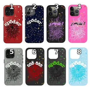 Sp5der Punk Style Phone Case, Sp5der Pink 555 Tough Phone Case, For iPhone 11 to iPhone 17