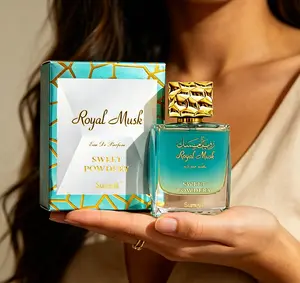 Surrati Royal Musk EDP | Sweet Powdery Unisex Arabian Fragrance | Luxe Long-Lasting Scent 3.4 FL. OZ 100ML