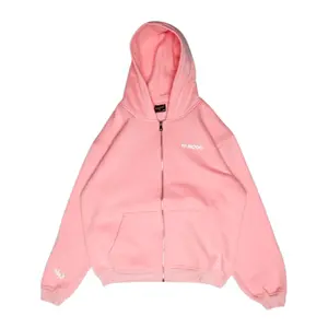 Ni Modo Zip Up Hoodie - Bubblegum Pink