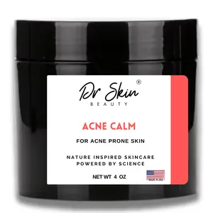 Dr Skin Tallow Acne Calm - Clear, Glowing Skin Treatment for Acne Prone Skin with Skincare Benefits facial moisturizer glowy skin Moisture Balm