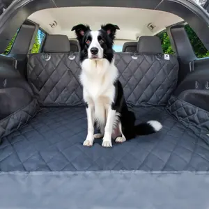 SUV Cargo Liner for Dogs - Waterproof Pet Cargo Liner, Comfort Dog Cargo Cover with Bumper Flap Protector, Scrachproof for Large SUVs Sedans Trunks Vans