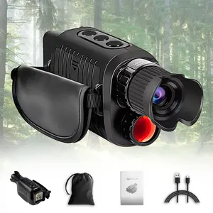 Night Vision Monocular,10x Zoom, 7-level Infrared, 2000mAh Battery,2.5K Ultra-high-definition Quality Night Vision Scope,Tactical Equipment,Suitable for Wildlife Observation, Hunting, Camping, and As A Gift for Men