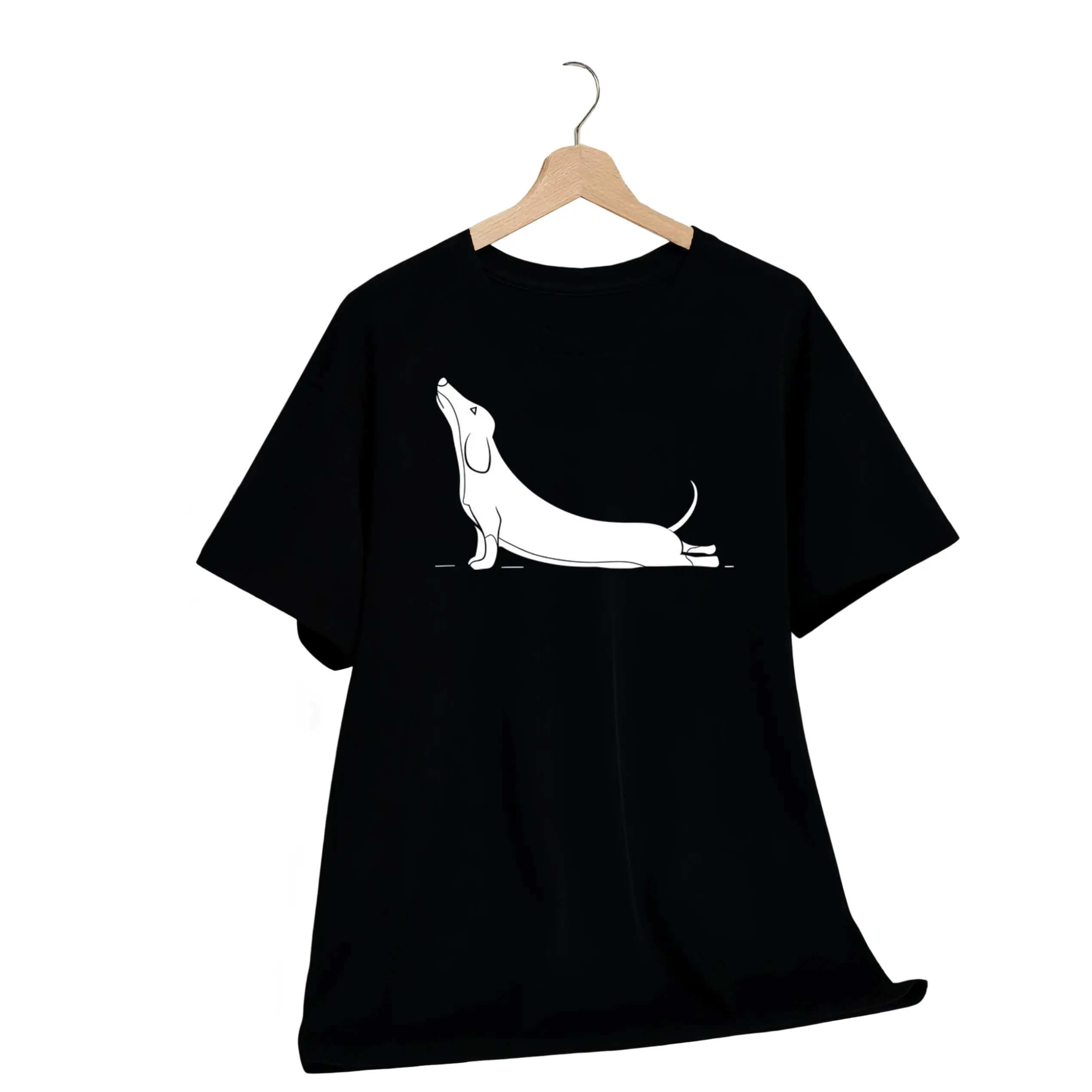 Dachshund Lover's T-Shirt – 100% Pure Casual Short Sleeve with Dachshund Graphic – Fun Unisex Gift – Suitable for Men & Neutral Styles...